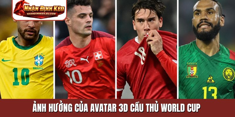 Ảnh hưởng của Avatar 3D cầu thủ World Cup