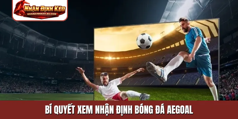Bí quyết xem nhận định bóng đá aegoal