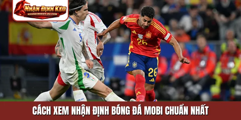 Cách xem nhận định bóng đá mobi chuẩn nhất