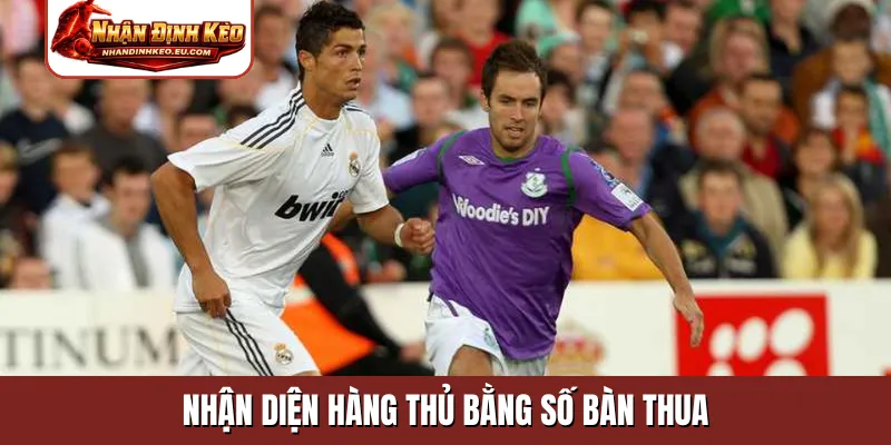 Nhận diện hàng thủ bằng số bàn thua