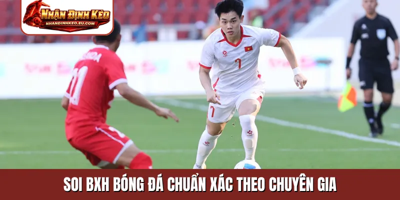 Soi BXH bóng đá chuẩn xác theo chuyên gia