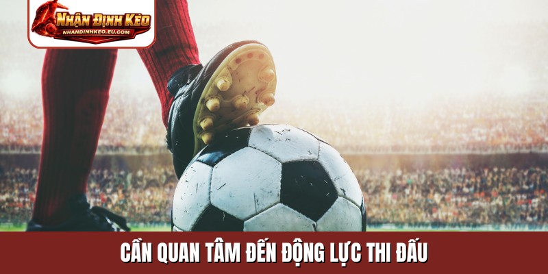 Cần quan tâm đến động lực thi đấu